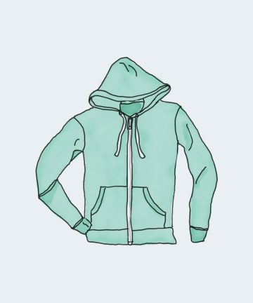 Hoodie with Zipper